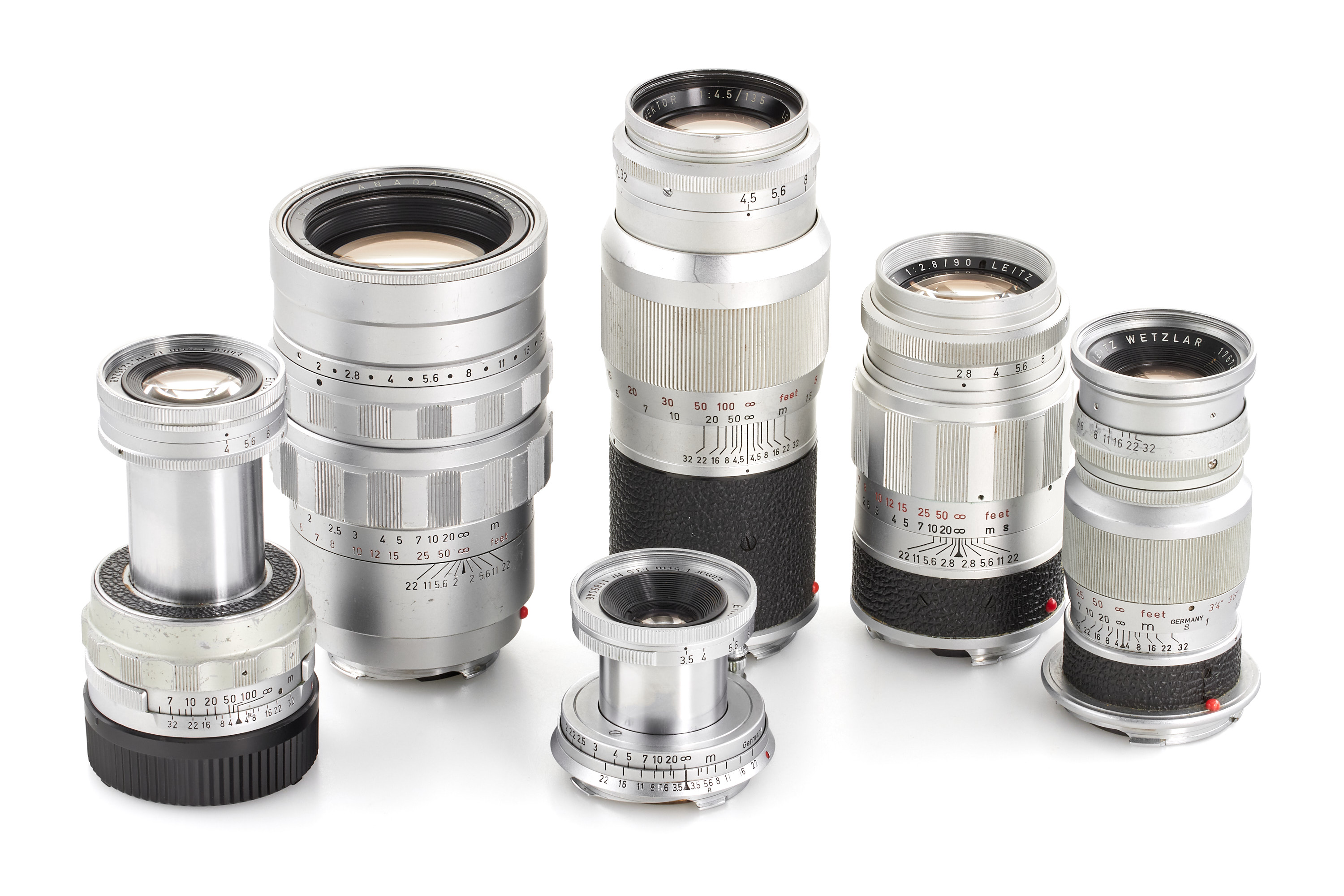 Leica-M Lenses Set