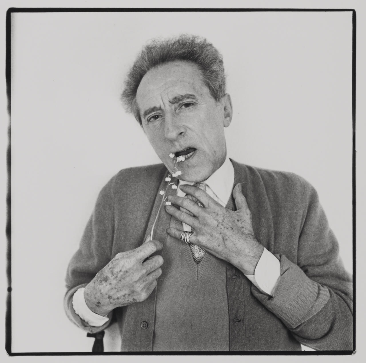 RICHARD AVEDON (1923–2004) Jean Cocteau, France, April 1st, 1958
