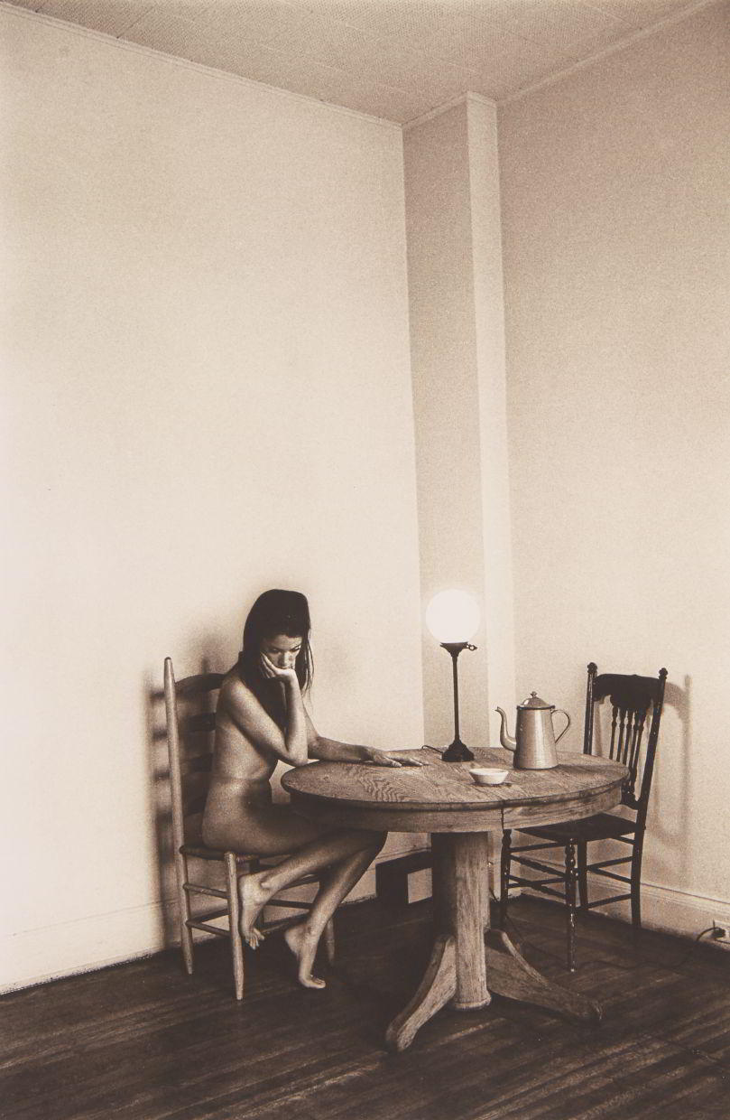 JEANLOUP SIEFF (1933–2000) ‘Nude at table’, Cannes 1965 JEANLOUP SIEFF (1933–2000) ‘Nude at table’, Cannes 1965