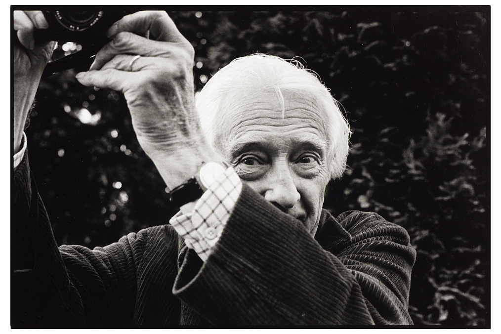 Michael Agel, Marc Riboud with his Leica Michael Agel, Marc Riboud with his Leica