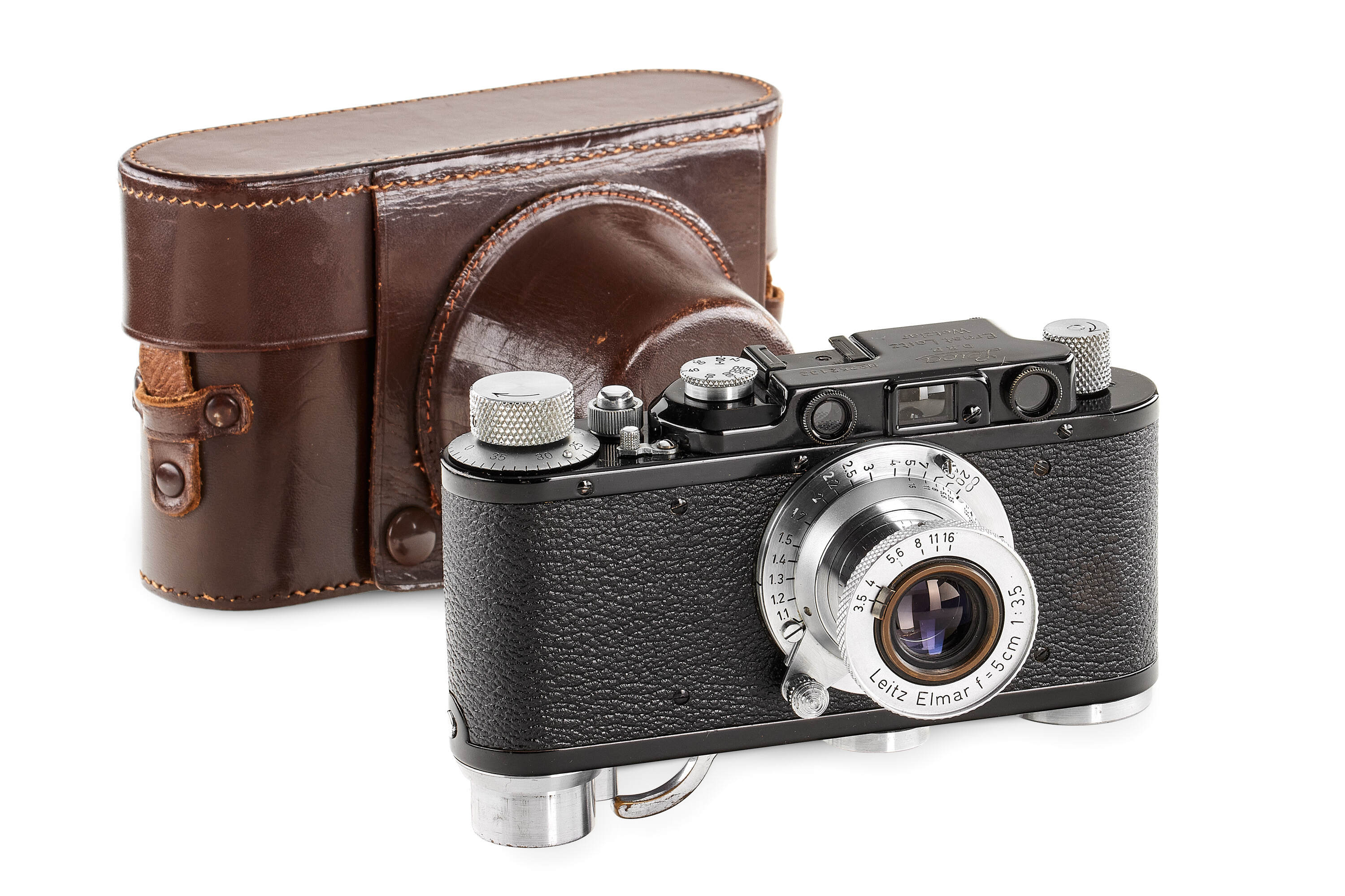 Leica II Mod. D black/chrome with SCNOO Rapid Winder *