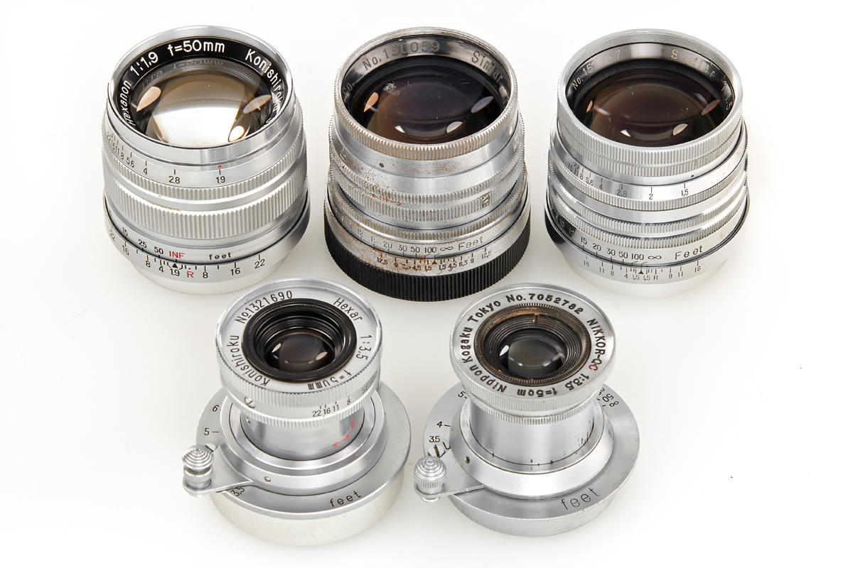 Japanese M39 Lenses (Lot) *