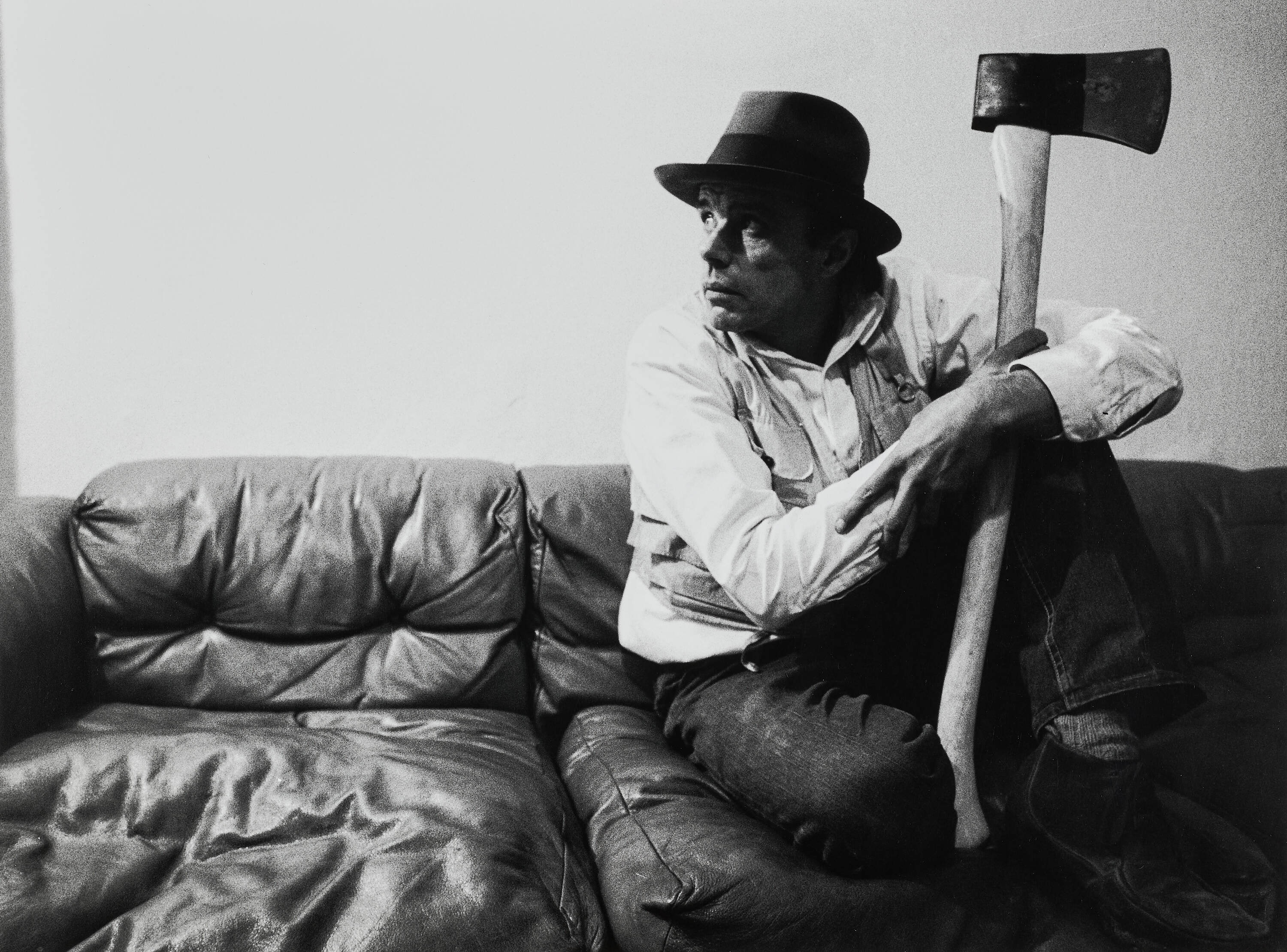 ROBERT LEBECK (1929–2014) - Joseph Beuys, Düsseldorf, Germany 1970