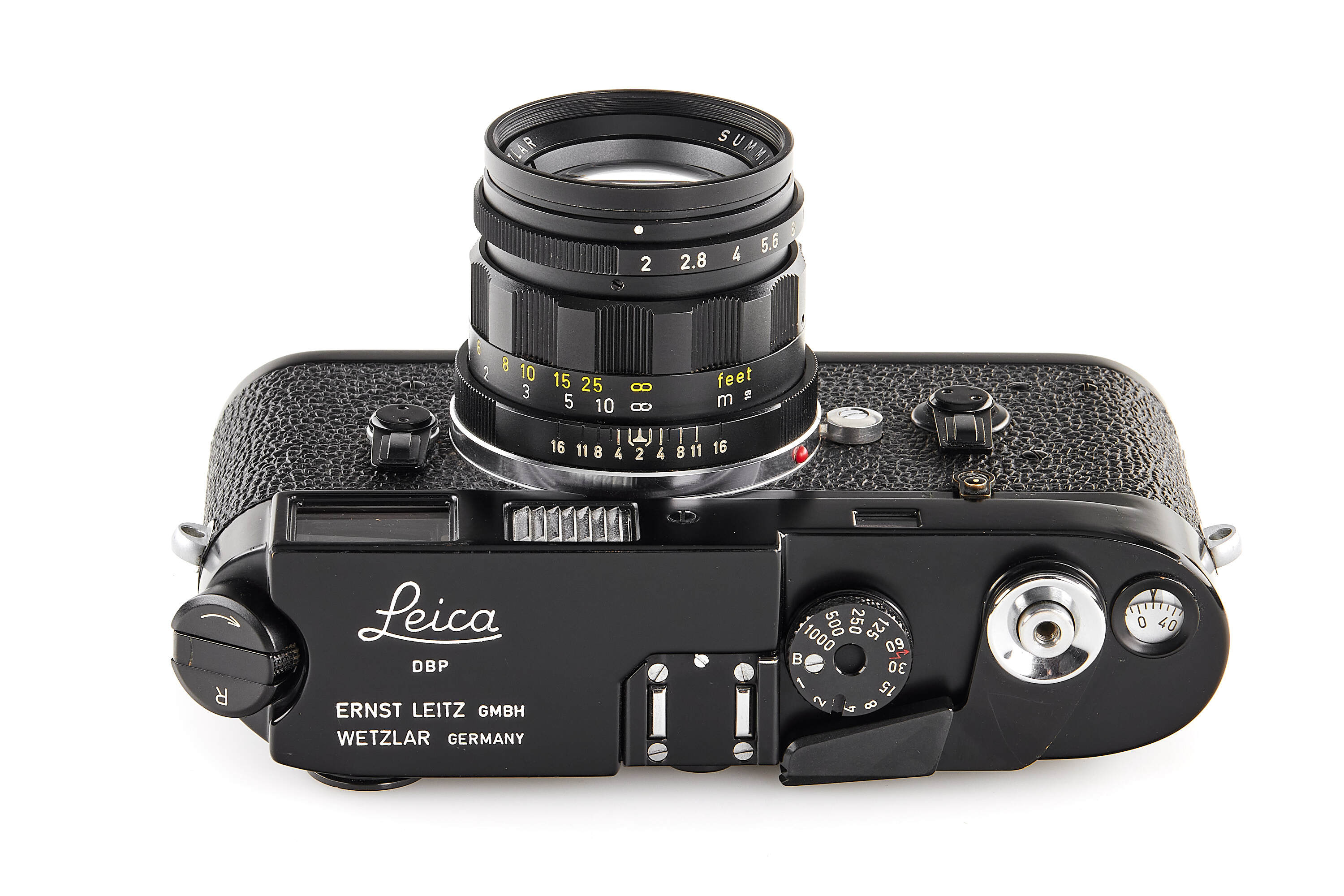 Leica M4 black paint factory sample camera *