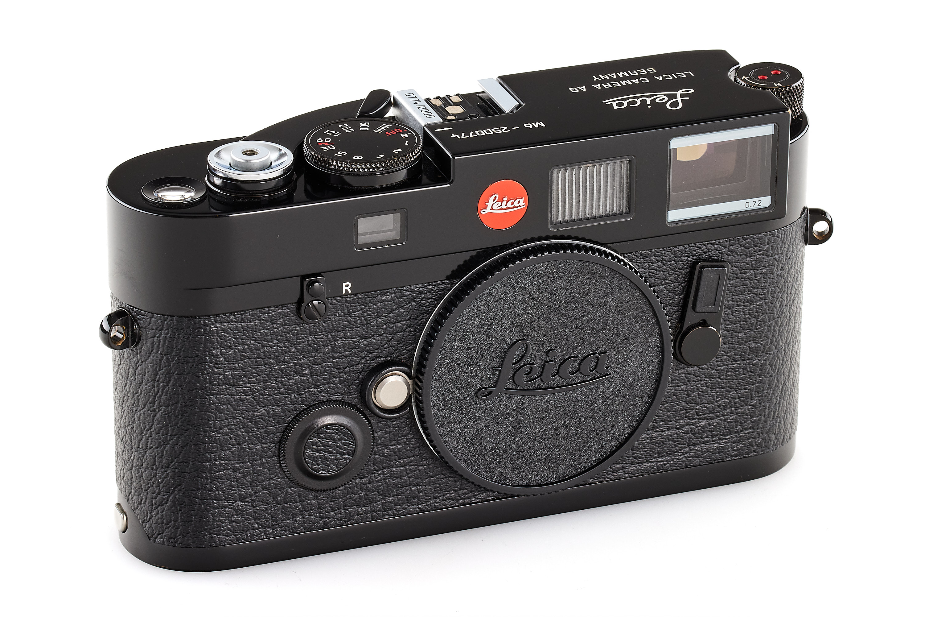 Leica M6 TTL Millennium black paint 10442