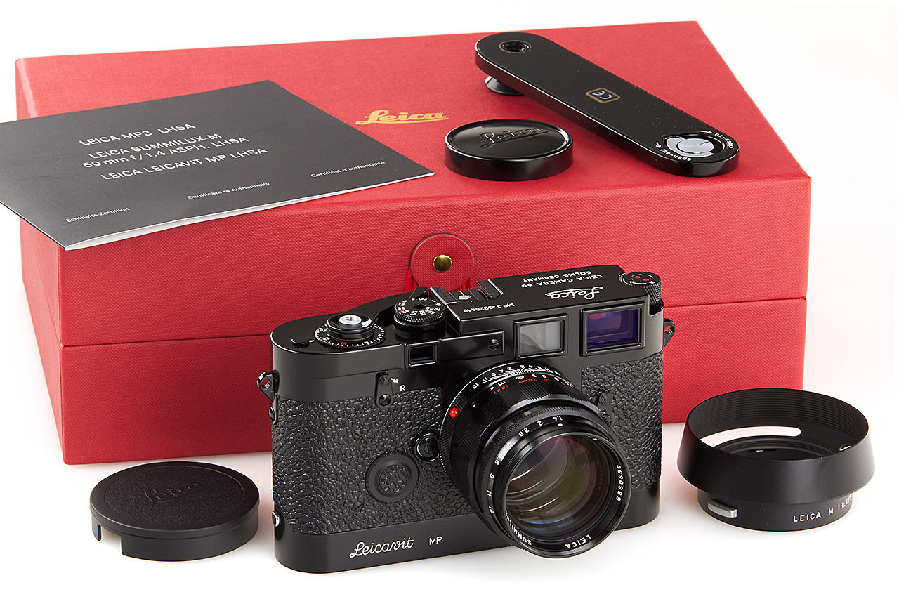 Sold at Auction: A Leica MP3 LHSA Special Edition Set Sold at Auction: A Leica MP3 LHSA Special Edition Set