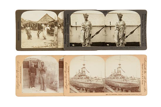 Approx. 55 Stereographs - 23 Spanish-American War-Related