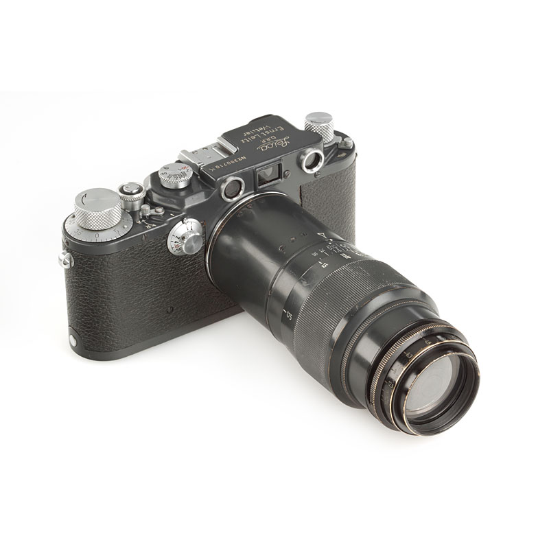 IIIc K Grey + Hektor 4.5/13.5cm Grey