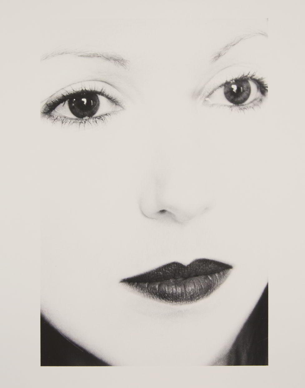 RALPH GIBSON (* 1939) ‘Close-up, White Face’ (from the portfolio ‘If and Silk’), 1974 * RALPH GIBSON (* 1939) ‘Close-up, White Face’ (from the portfolio ‘If and Silk’), 1974 *