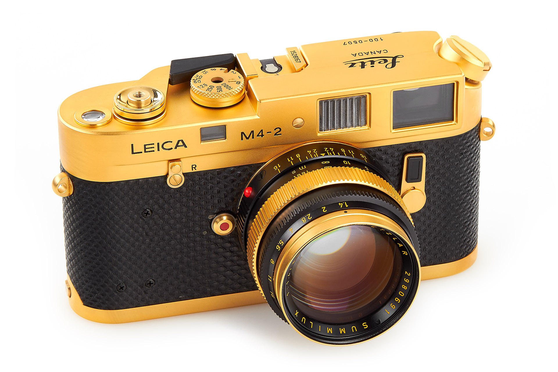 Leica M4-2 Gold 'Oskar Barnack'