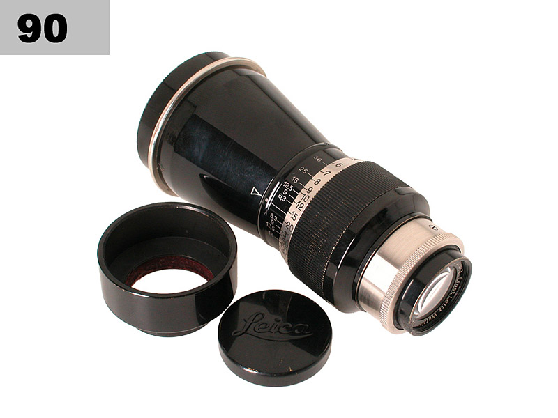 Elmar 6.3/10.5cm  black/nickel