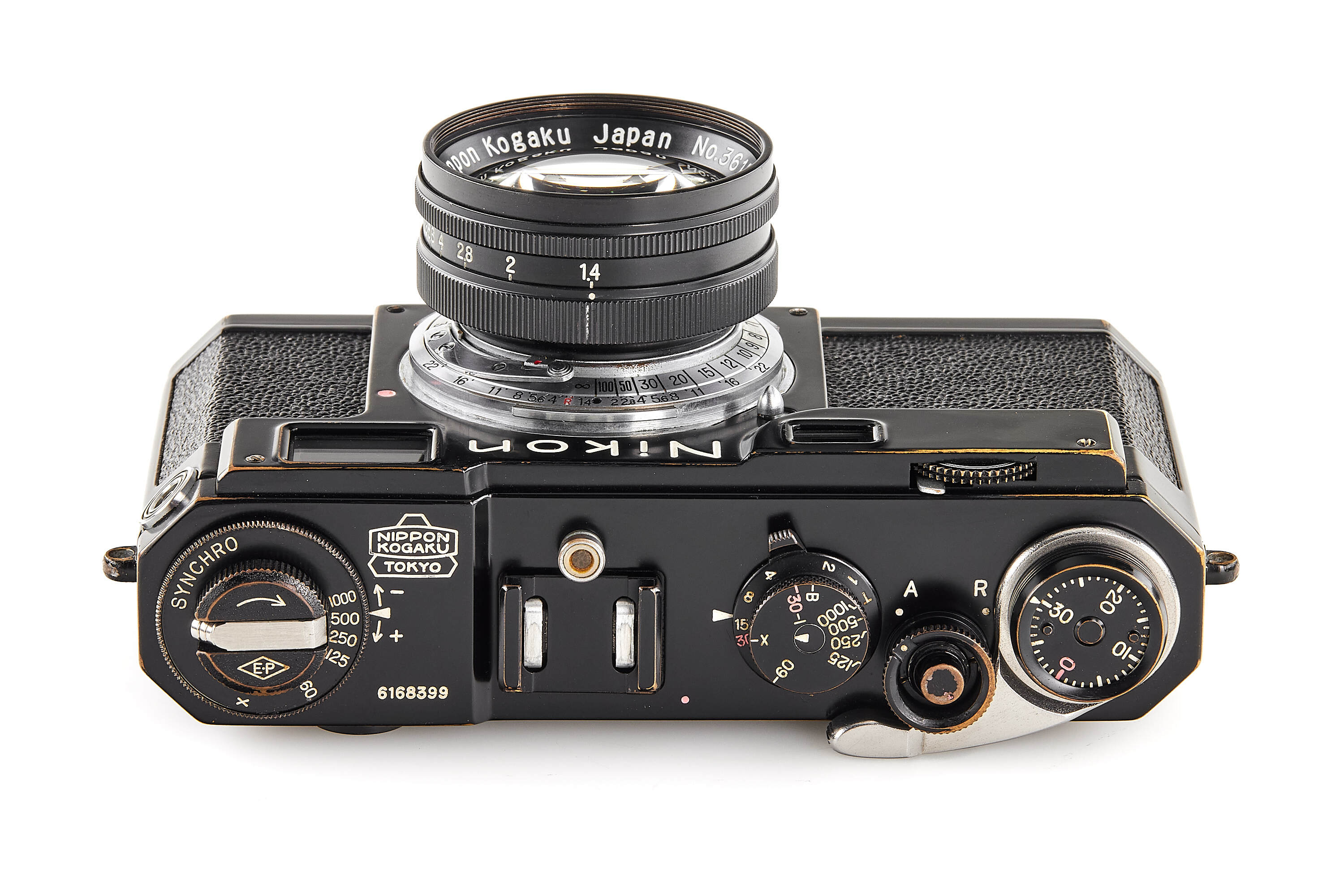 Nikon S2 black paint Type One *