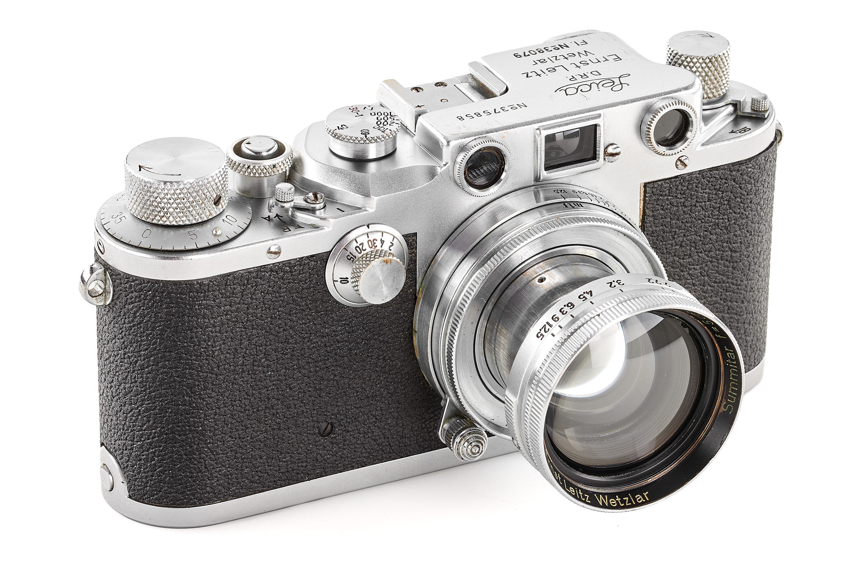 Leica IIIc chrome 'Luftwaffen-Eigentum'