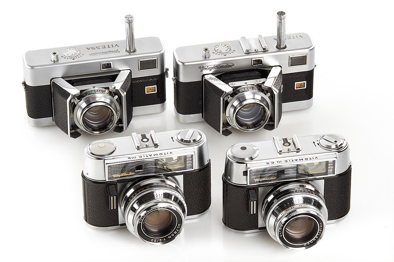 A VOIGTLANDER VITESSA L ULTRON 50MM F2 CAMERA, in original