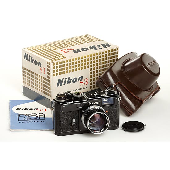 Nikon S3 black paint