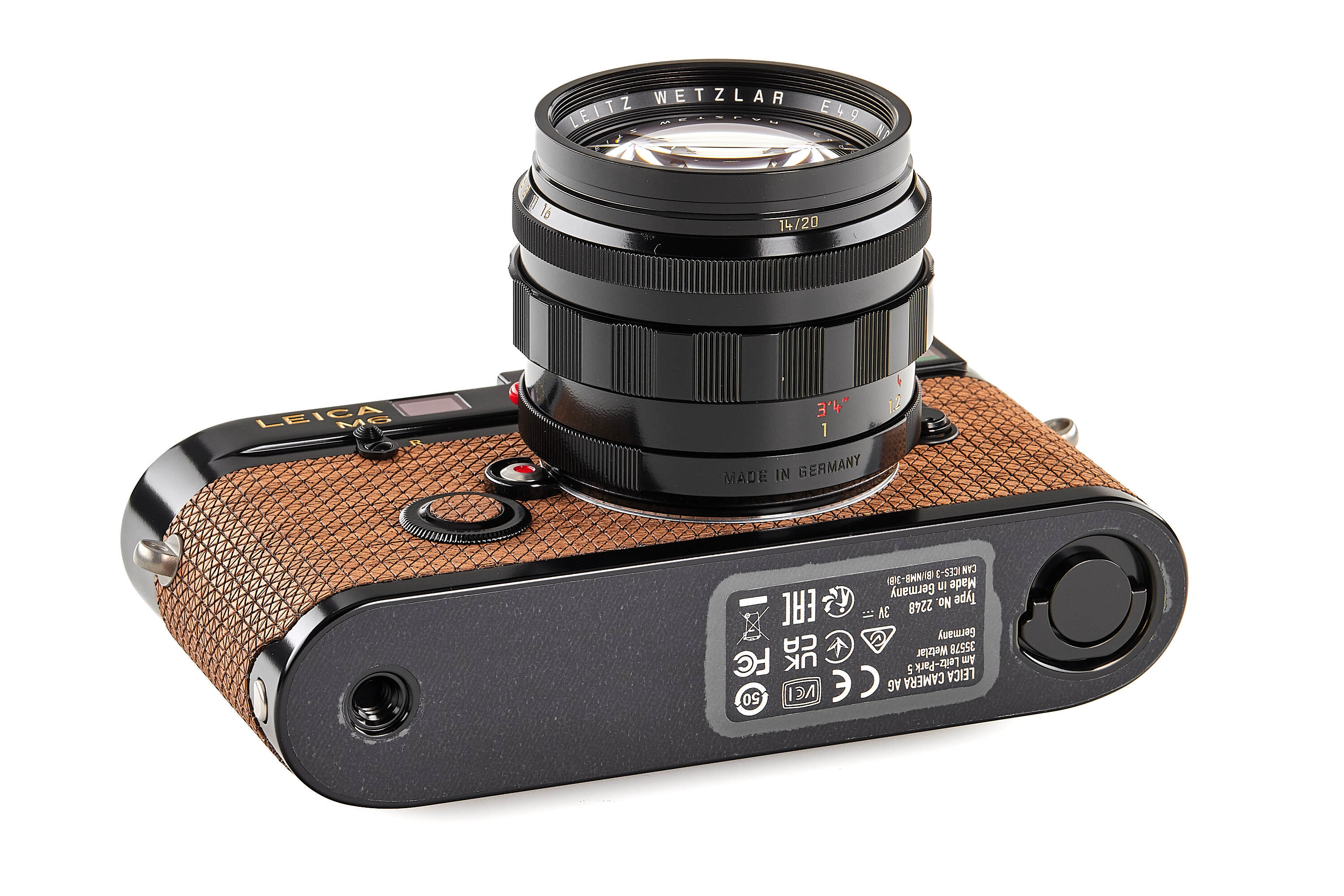 Leica M6 Black Paint 'Leitz Auction' set *