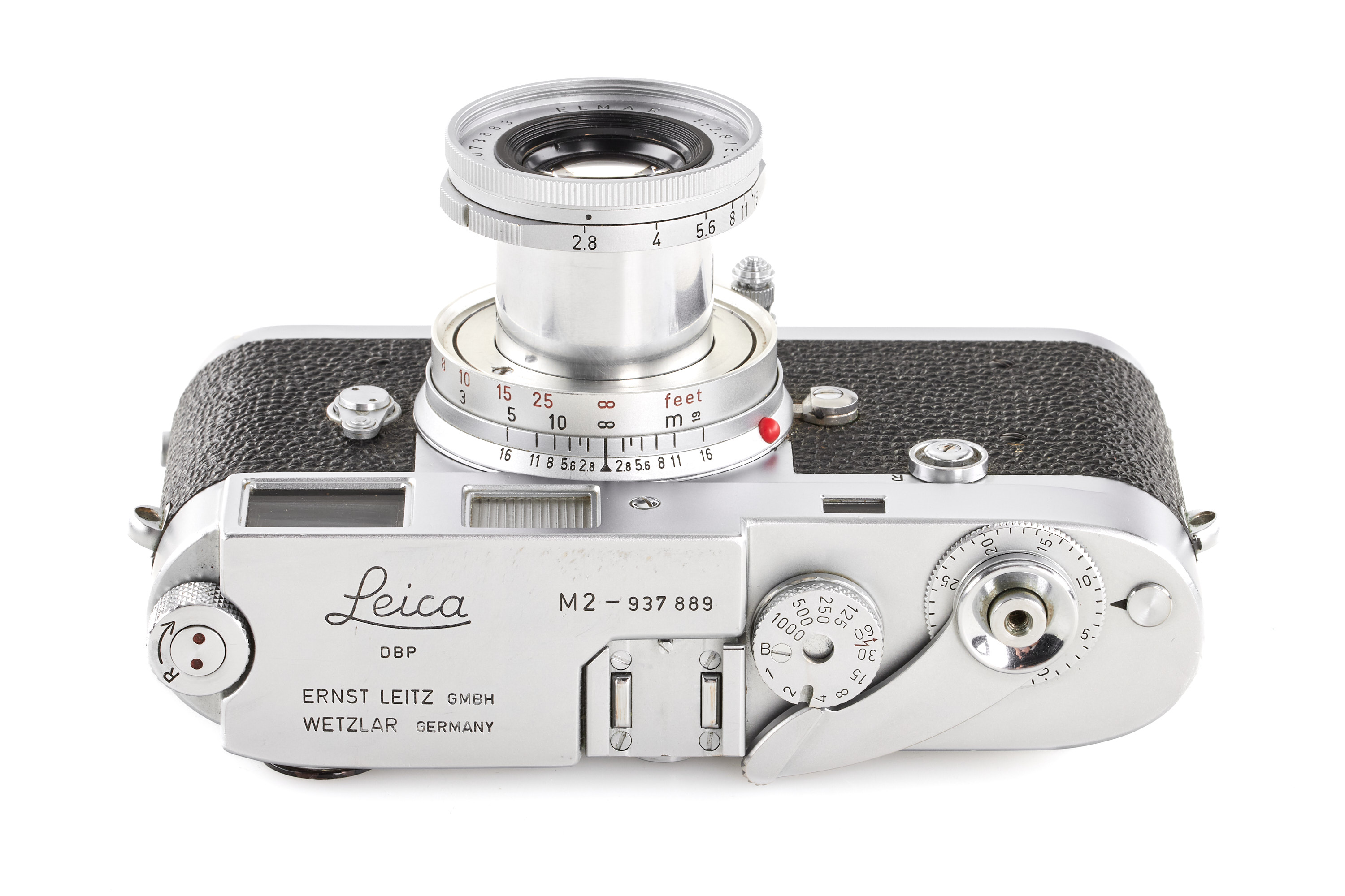 Leica M2 Button Rewind