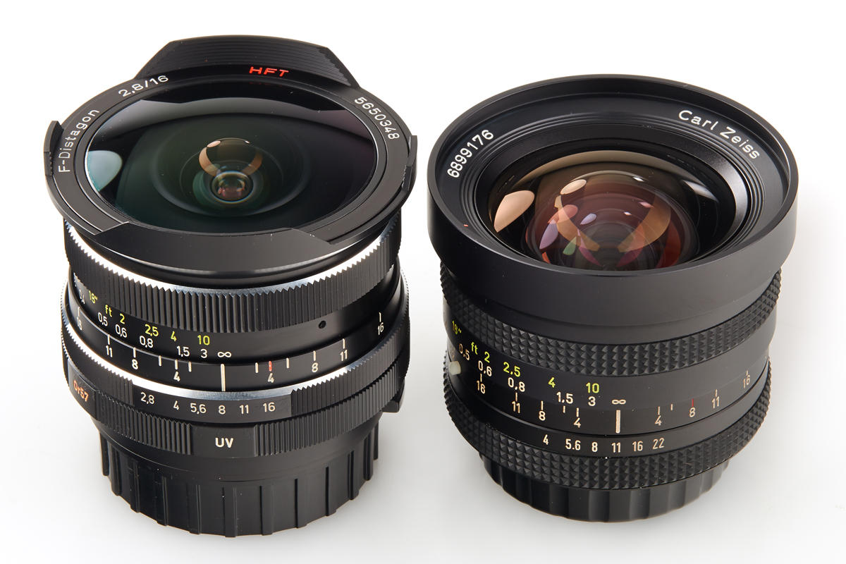 Carl Zeiss Rolleiflex SL35 lenses