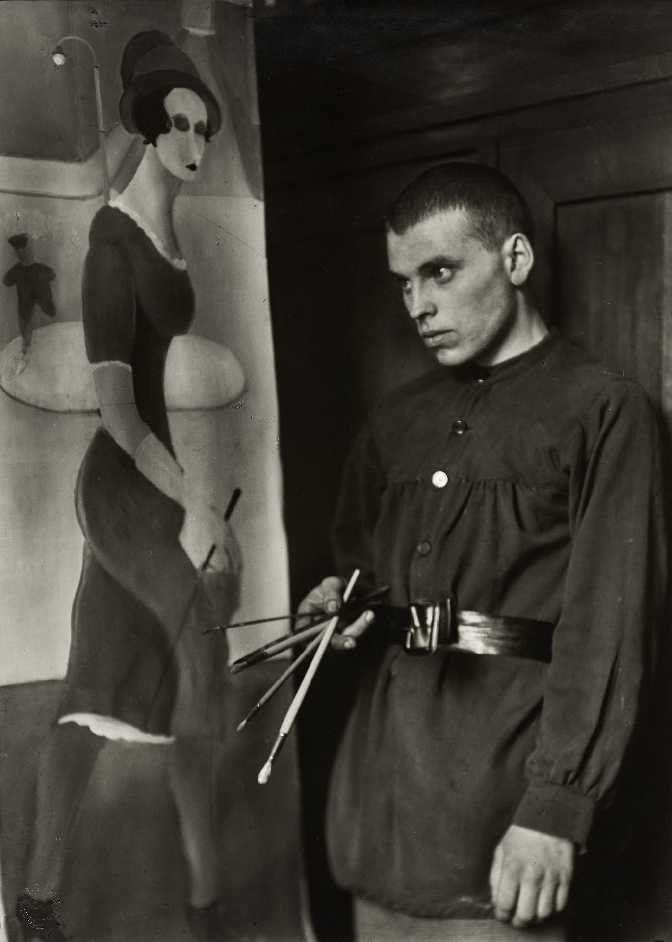 AUGUST SANDER (1876–1964) The Painter (Der Maler Gottfried Brockmann), Cologne 1924 