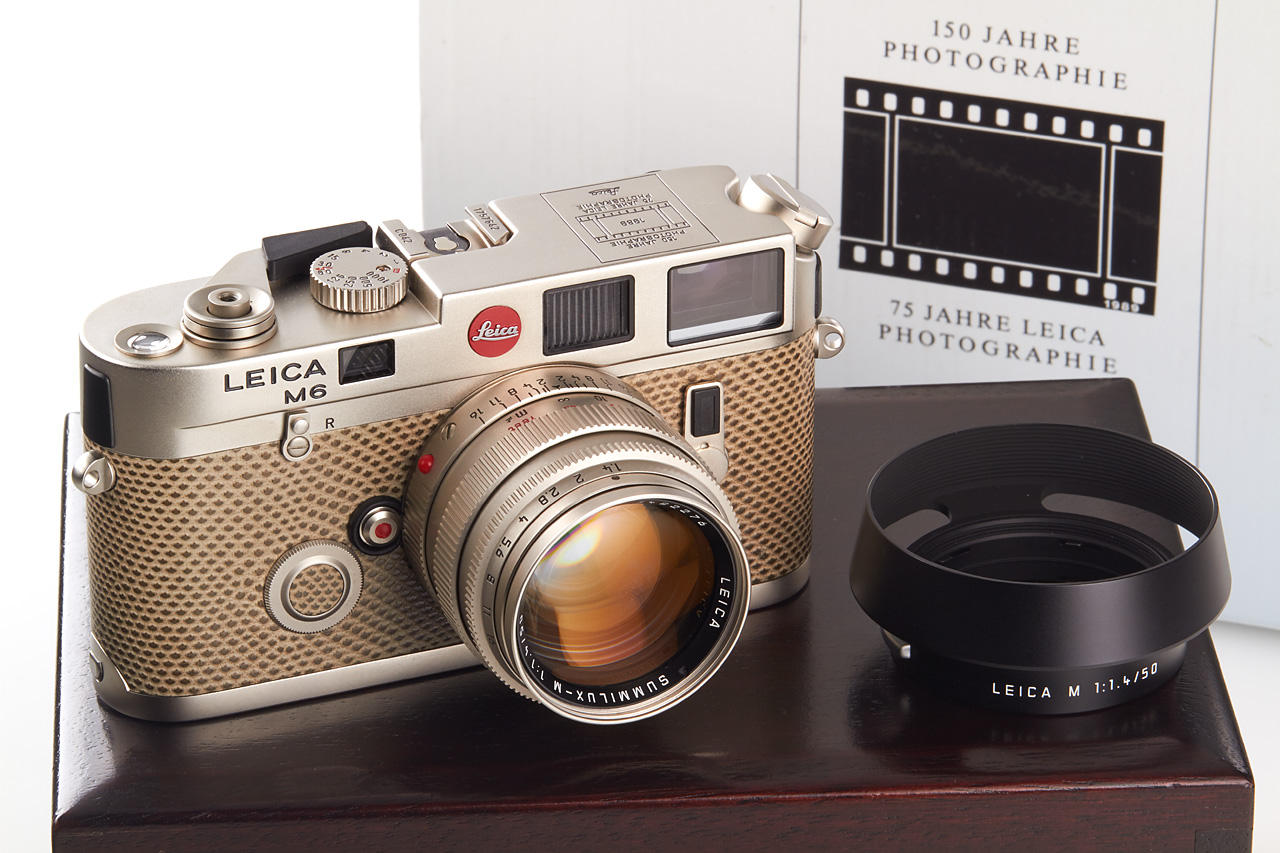 Leica M6 Platin '150 Years' 10450