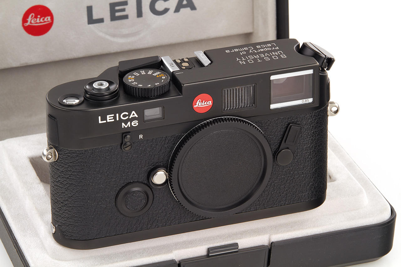 Leica M6 TTL 0.85 black  'BOSTON UNIVERSITY'