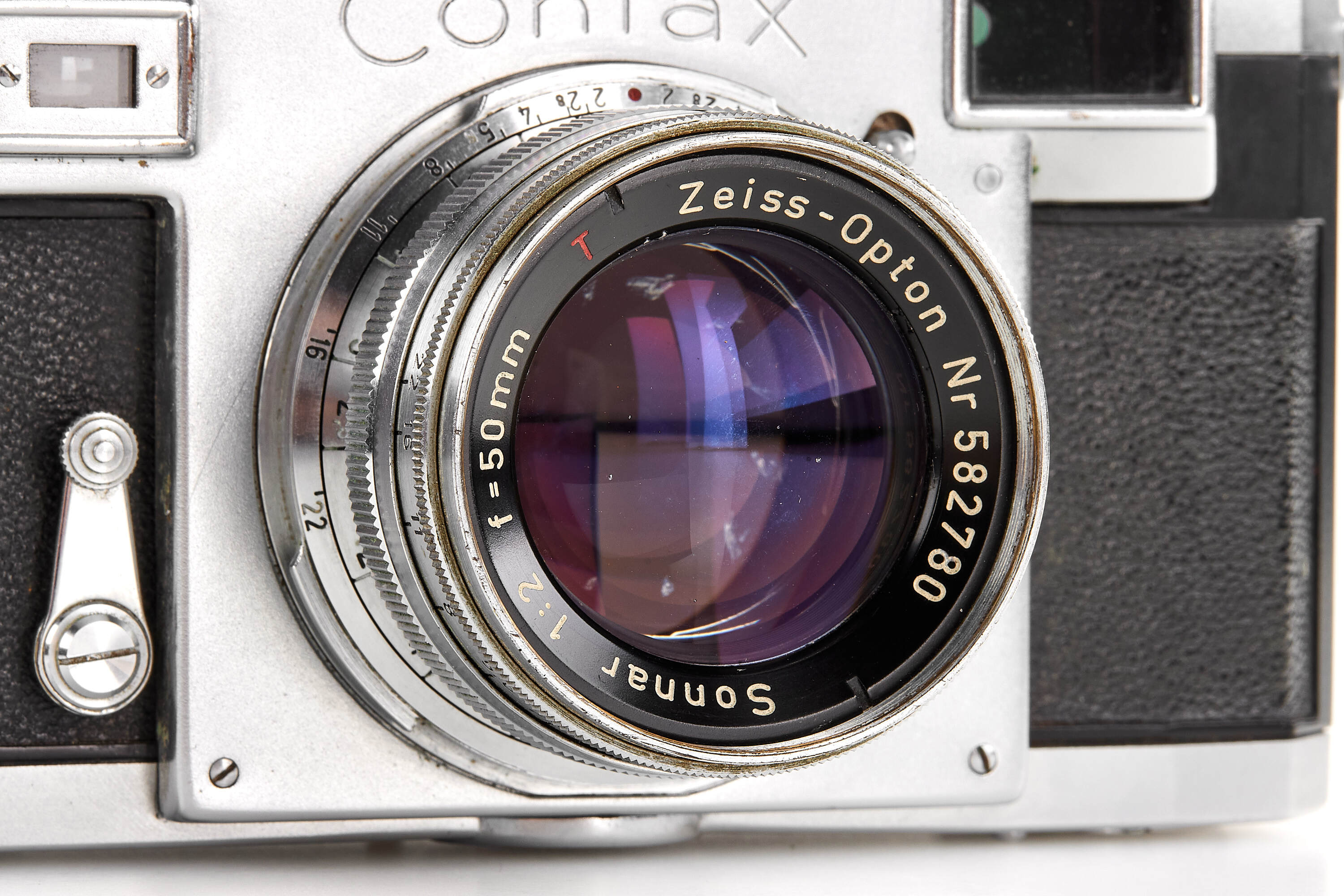 Contax IIIa with Zeiss-Opton Sonnar 2/50mm *