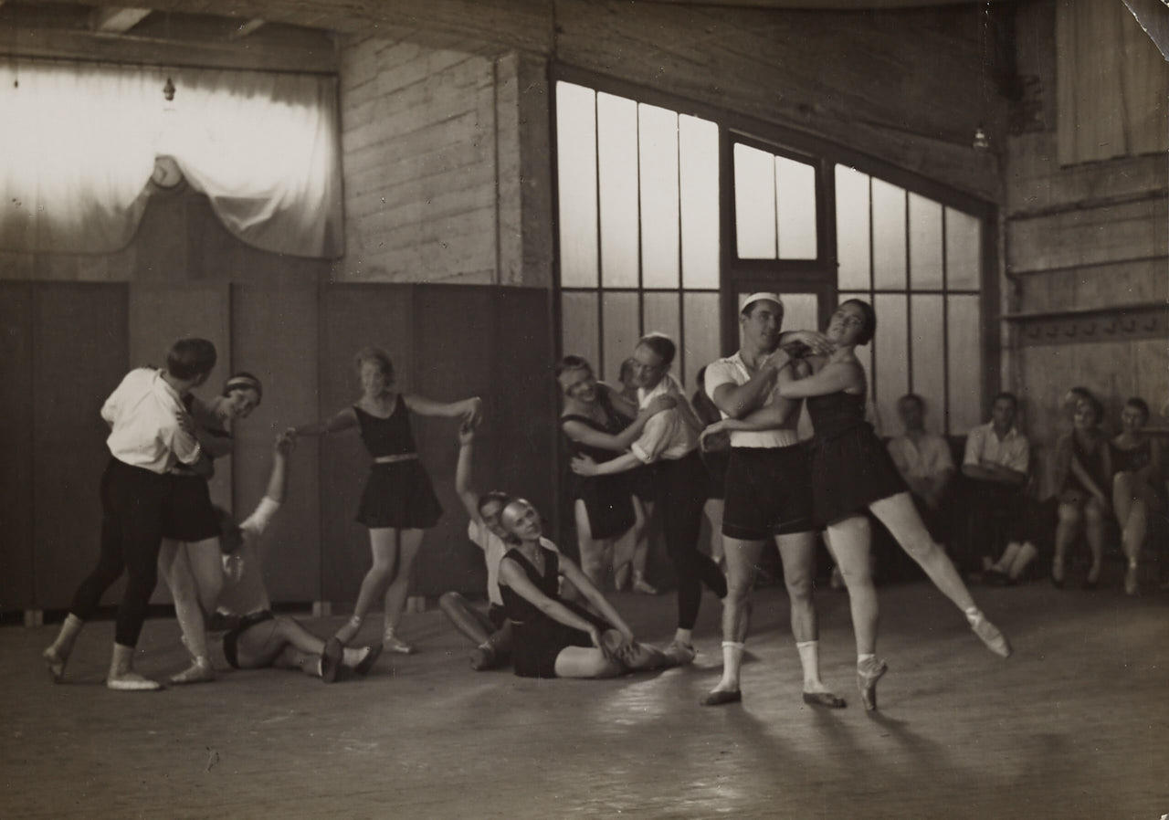 ANDRÉ KERTÉSZ (1894-1985) Dance school, Les Grisettes, Paris 1930s