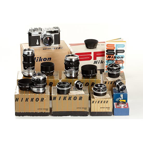 Nikon SP chrome outfit