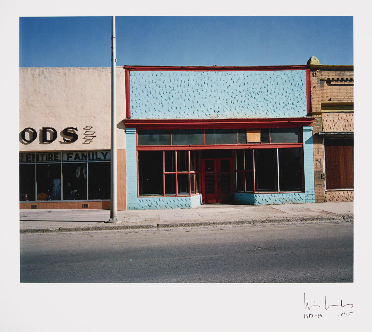 WIM WENDERS (* 1945) ‘Family, Las Vegas, New Mexico’ (from ‘Written in the West’), 1983