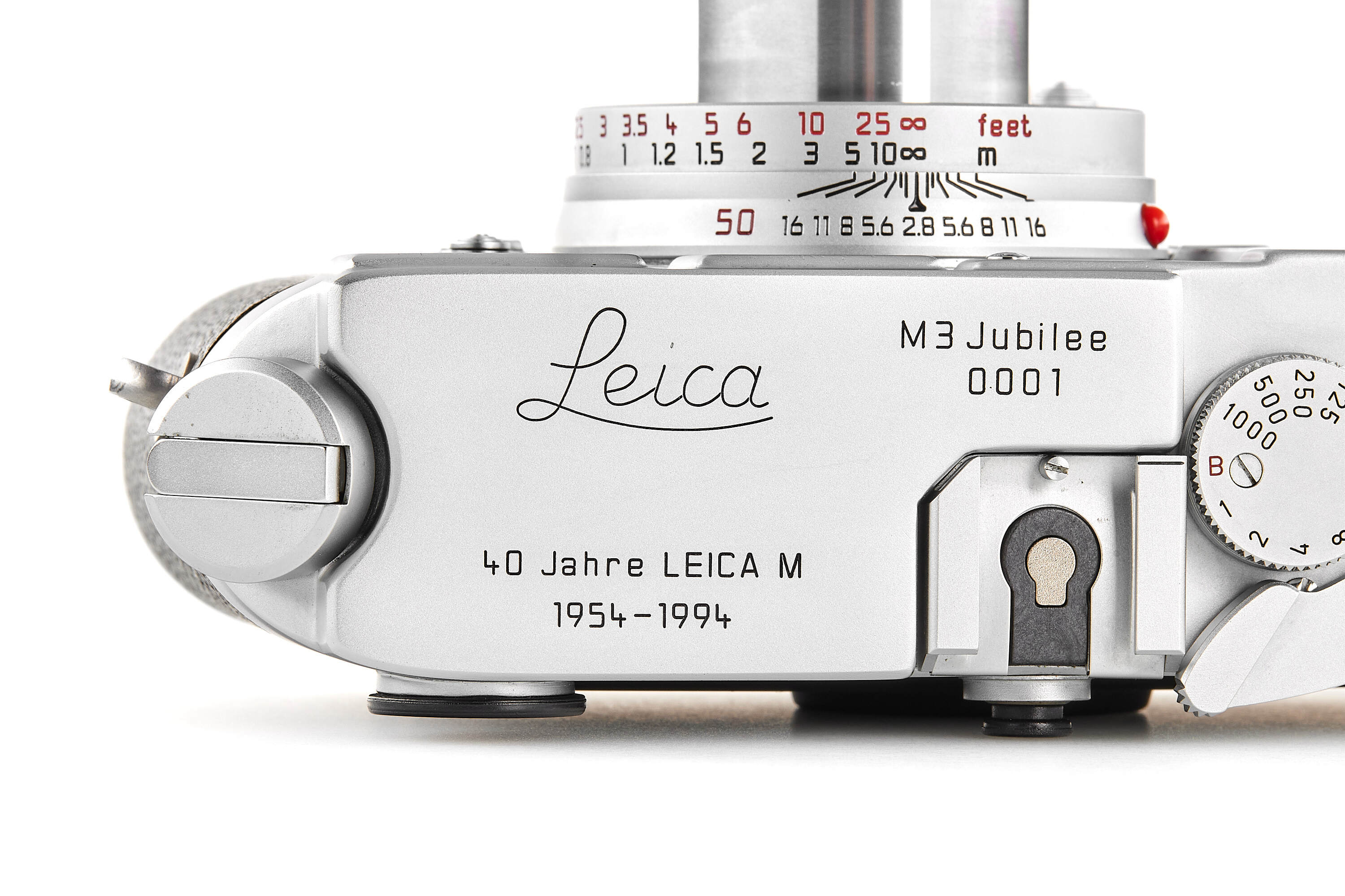 Leica M3 “Jubilee” 0001 – Prototype of the Leica M6J Anniversary Edition