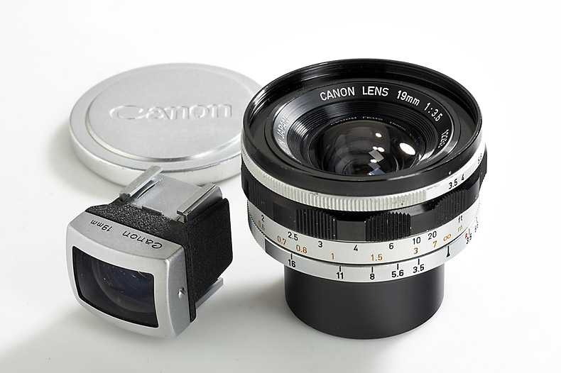 Canon Lens  3.5/19mm