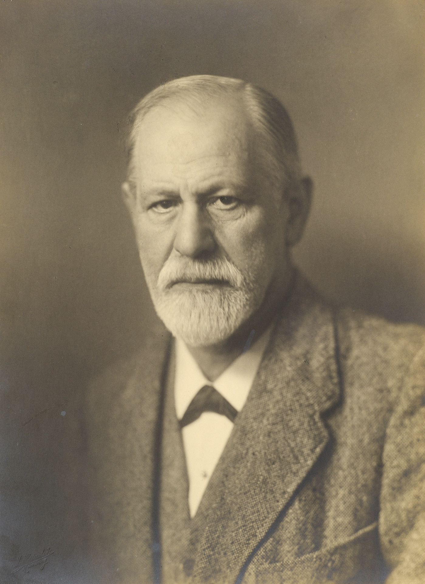 MAX HALBERSTADT (1882–1940) - Sigmund Freud, Vienna 1921