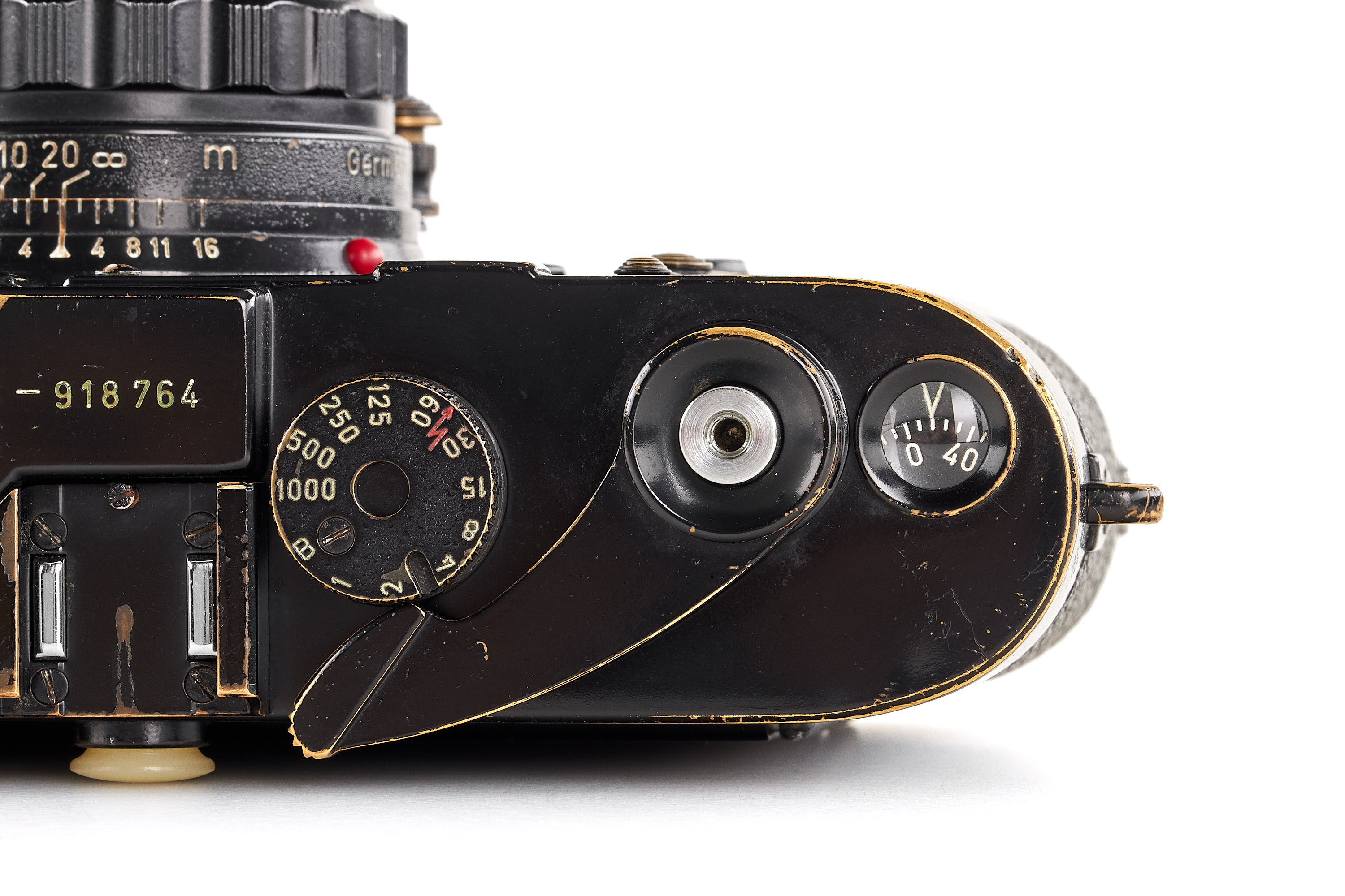 Leica M3 black paint Black Dial *