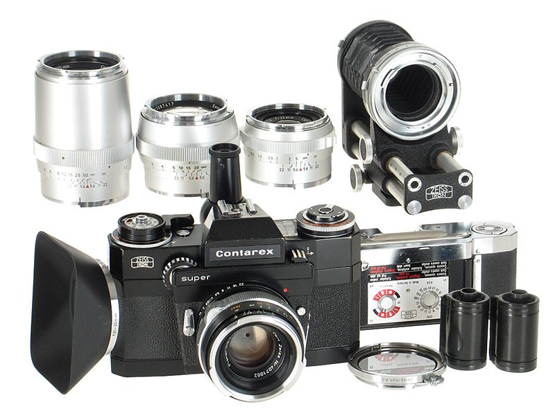 Contarex  S Black outfit