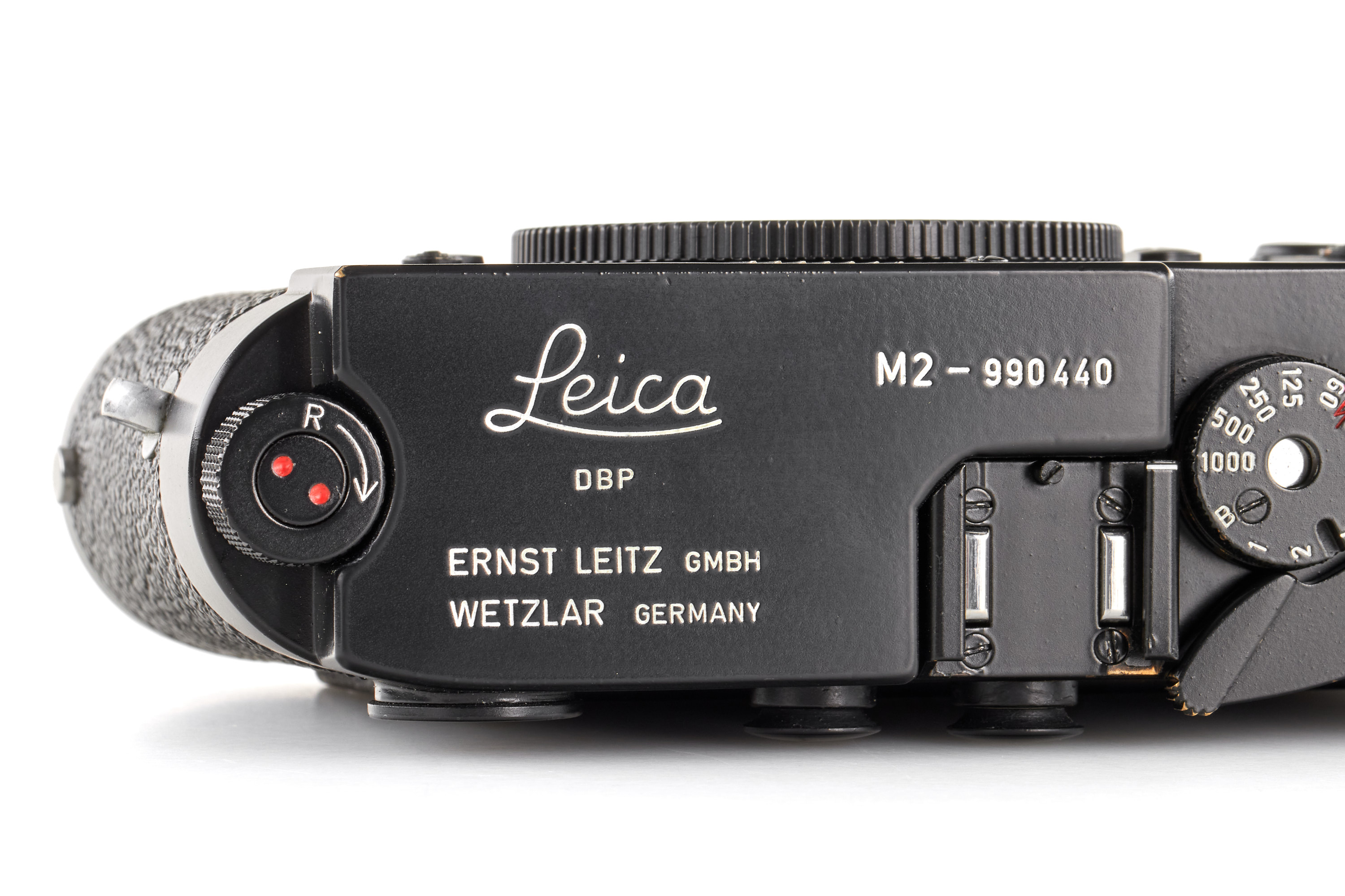 Leica M2 black repaint *