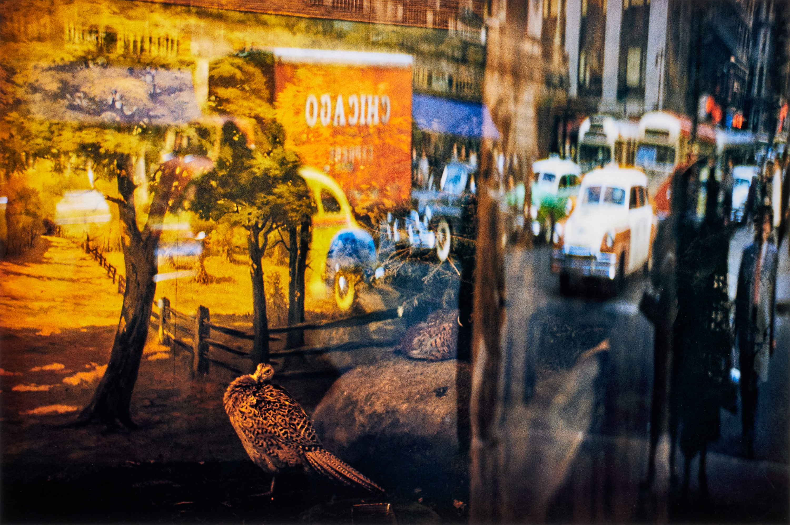 ERNST HAAS (1921–1986) - Reflection, 42nd Street, New York 1952