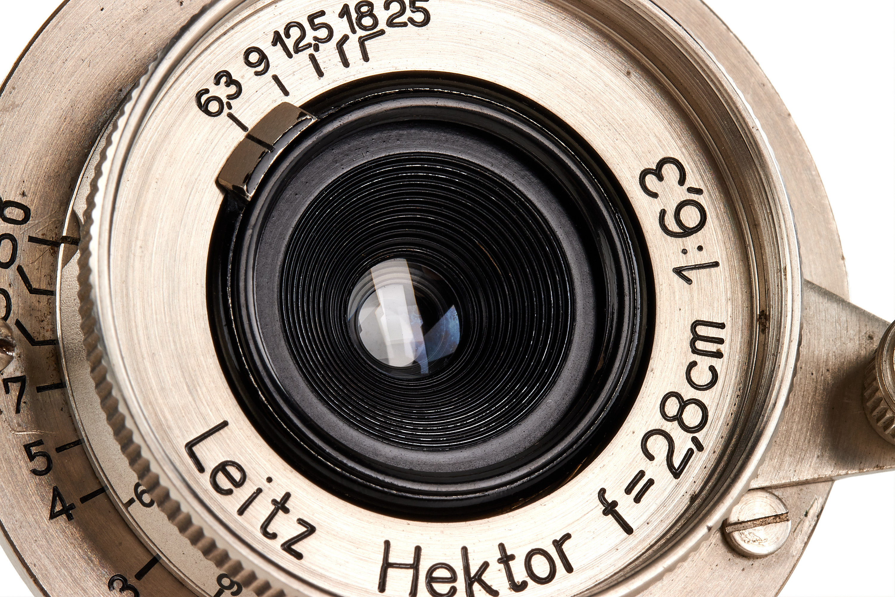 Hektor 6.3/2.8cm HOOPY nickel