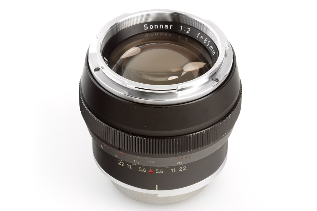 Carl Zeiss  Sonnar 2/85mm Schwarz