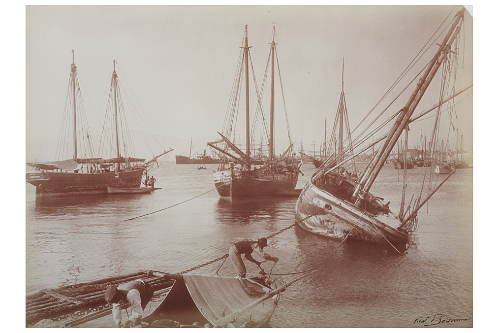 Frédéric Boissonnas,  The harbour of Patras