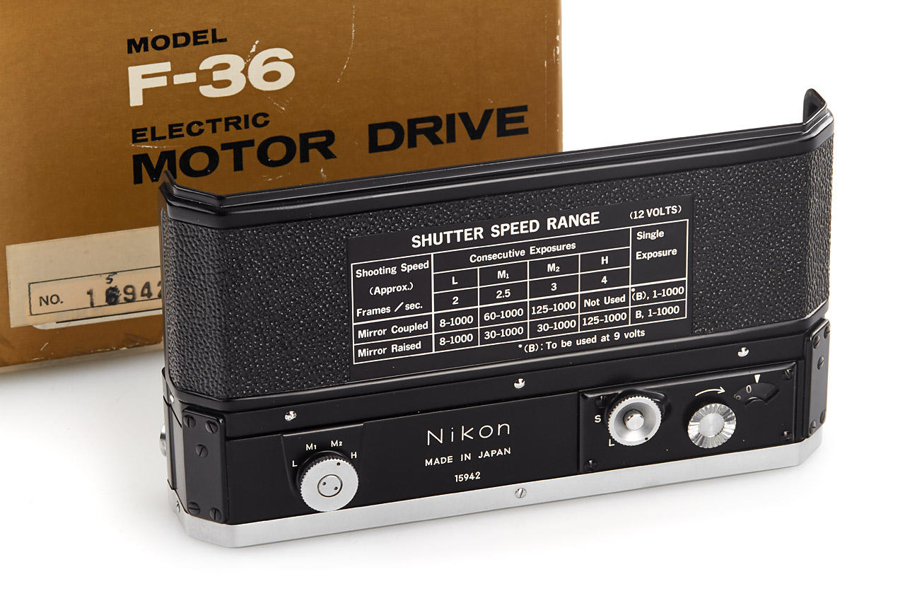 Nikon motor drive F-36 for Nikon F (5-digit)