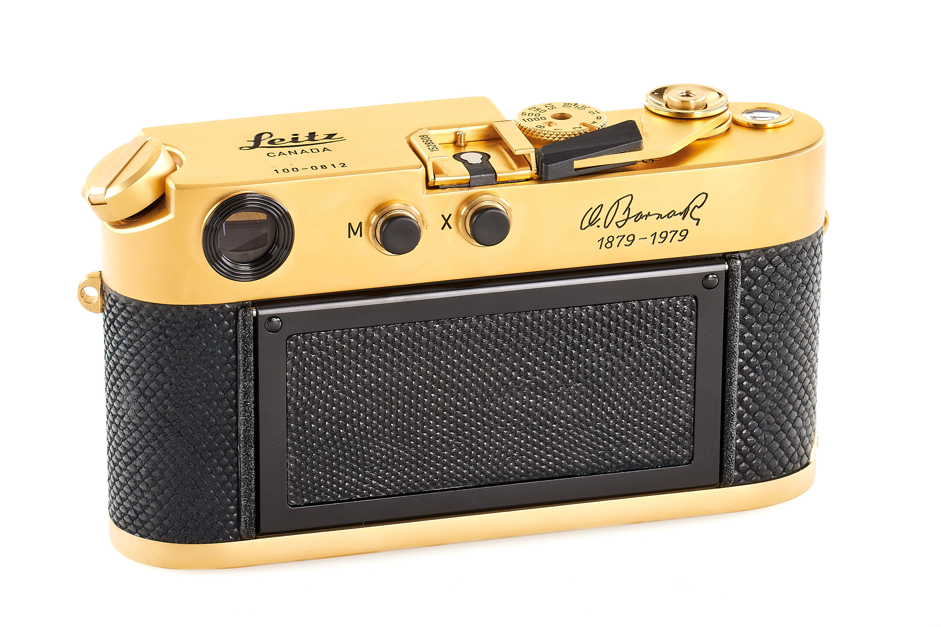 Leica M4-2 Gold 'Oskar Barnack' set *
