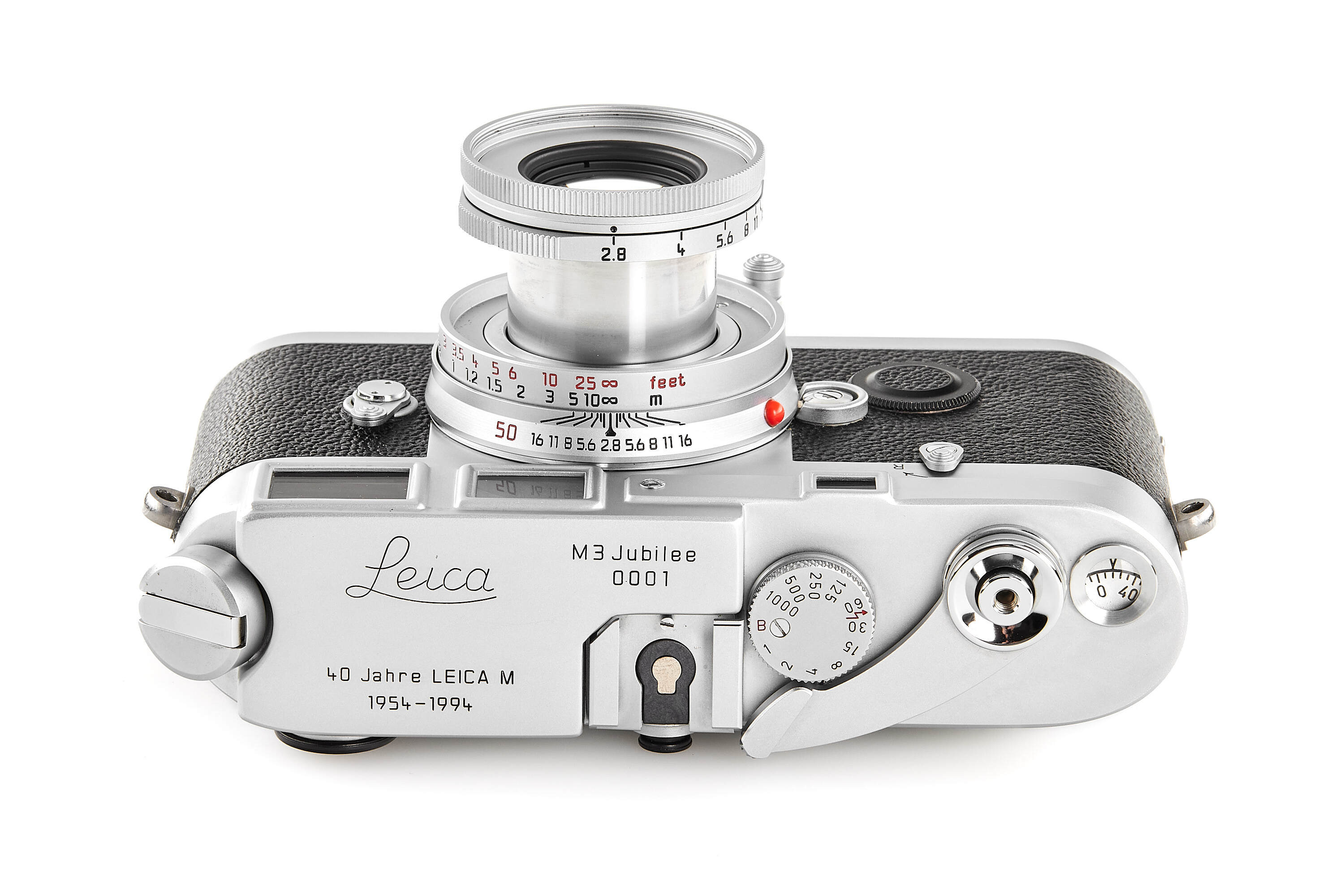 Leica M3 “Jubilee” 0001 – Prototype of the Leica M6J Anniversary Edition