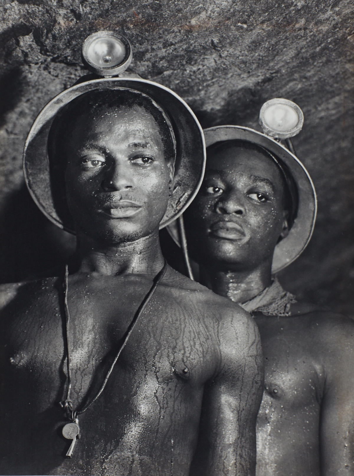 MARGARET BOURKE-WHITE (1904–1971) Minenarbeiter / Gold Miners, Johannesburg, South Africa 1950