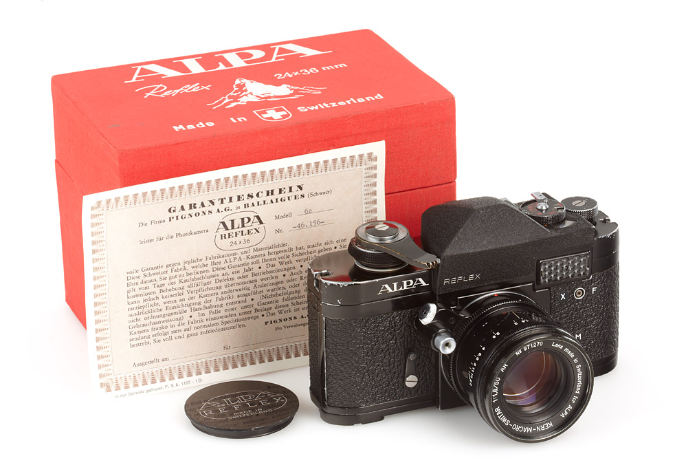 Alpa Mod.6c black paint