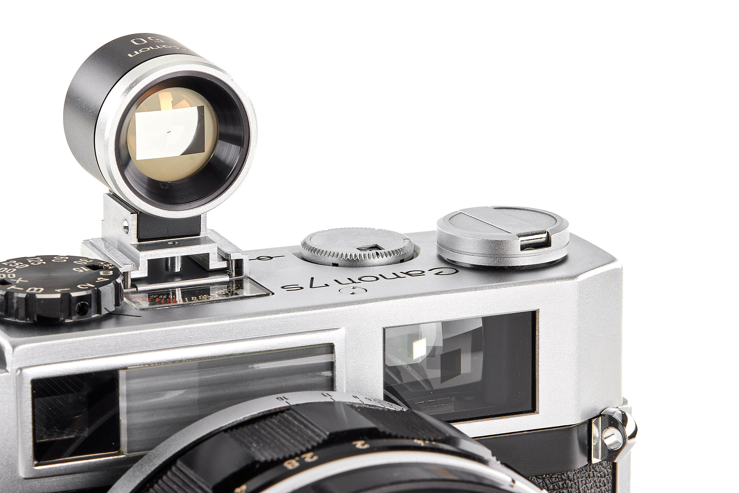Canon 7s chrome with 0.95/50mm