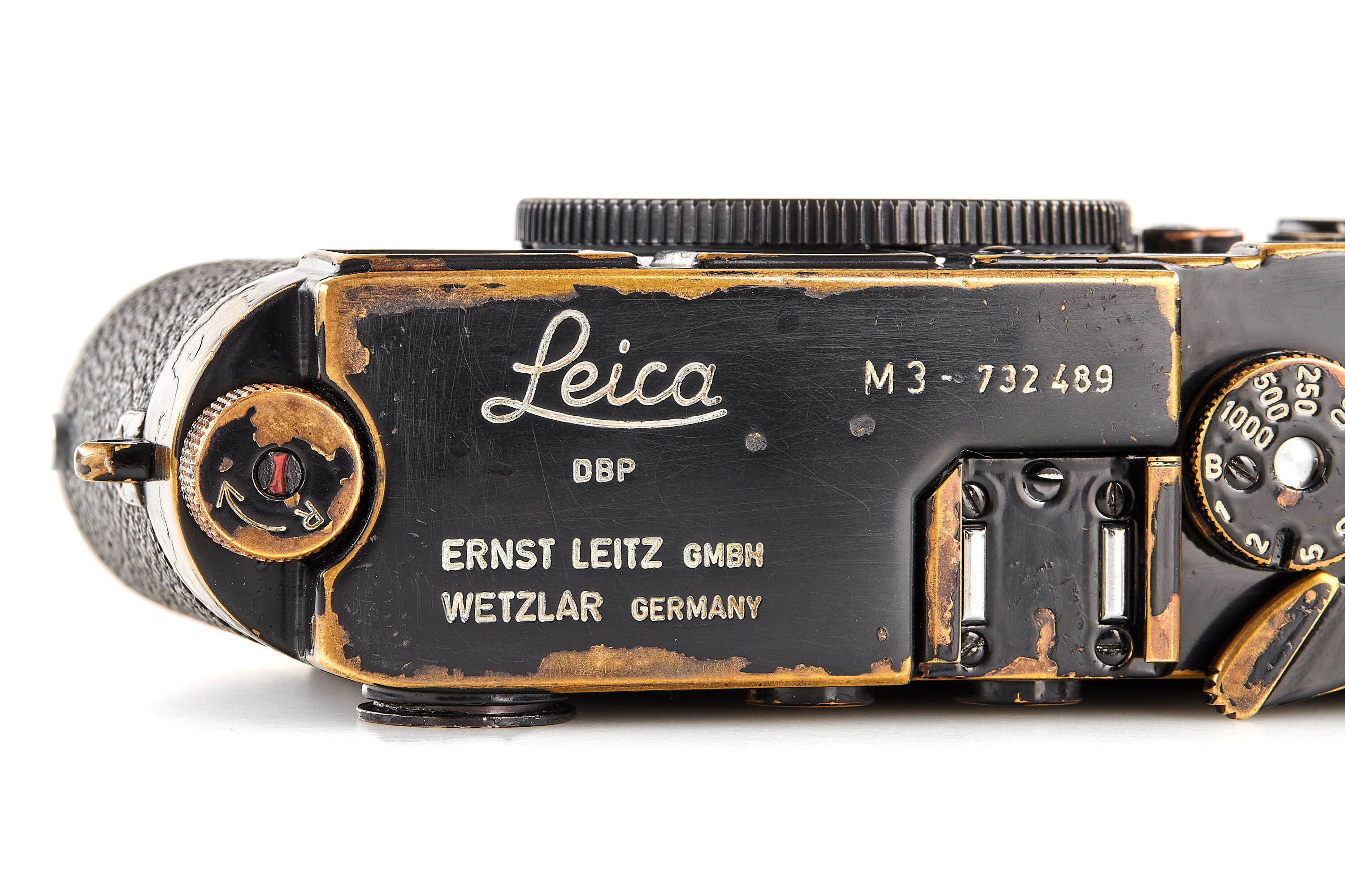 Leica M3 black repainted Dual Stroke *