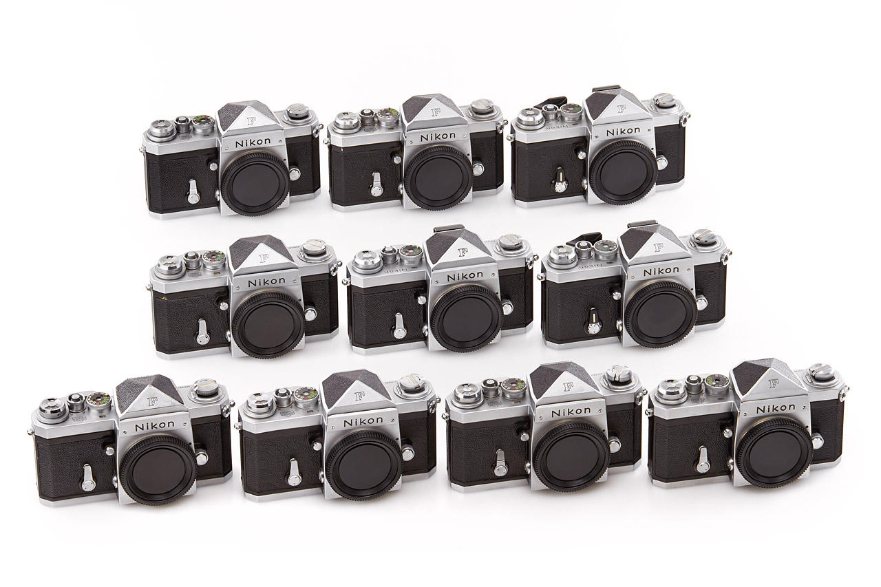 Nikon F Eyelevel chrome (various)