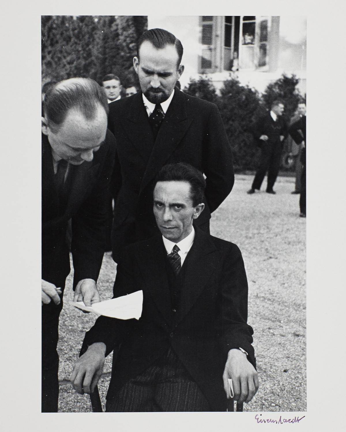ALFRED EISENSTAEDT (1898–1995) Joseph Goebbels, Geneva 1933