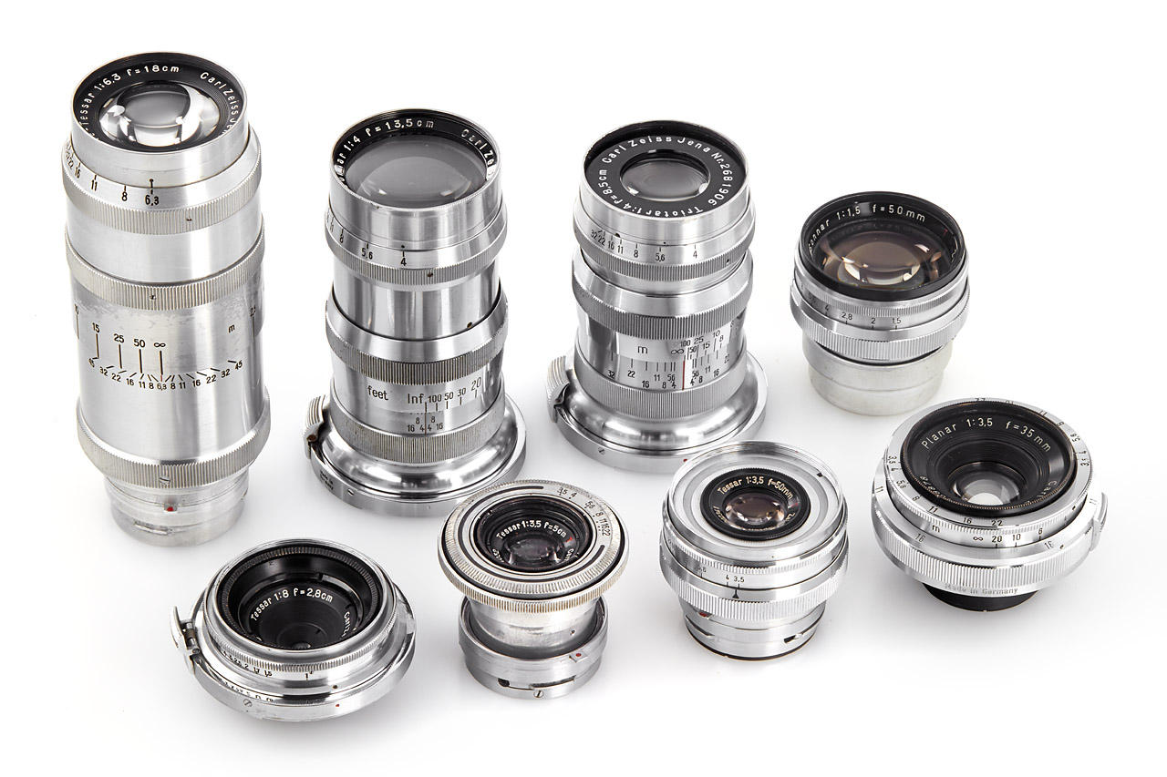 Carl Zeiss (Jena) Contax Lenses (various)