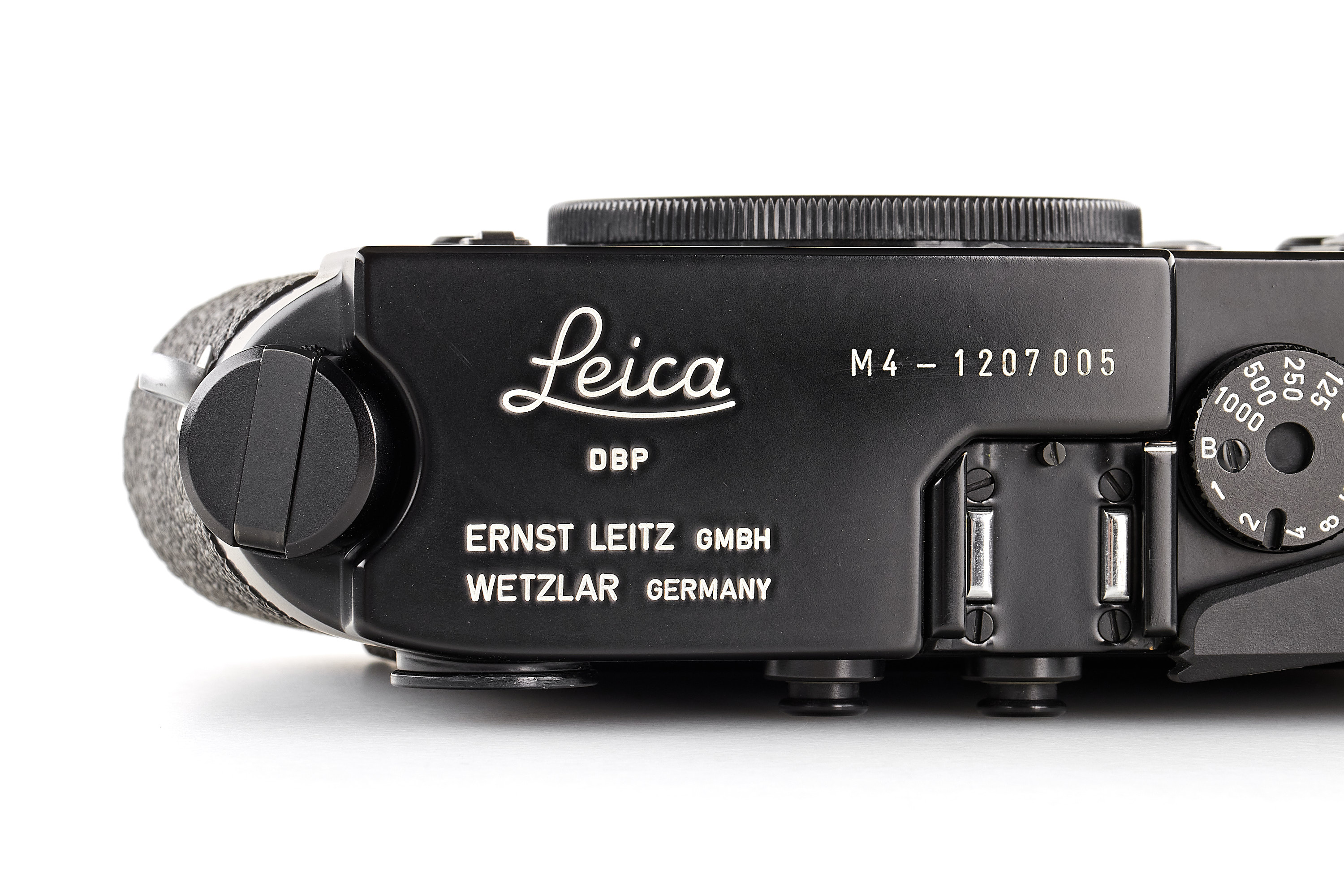 Leica M4 black paint